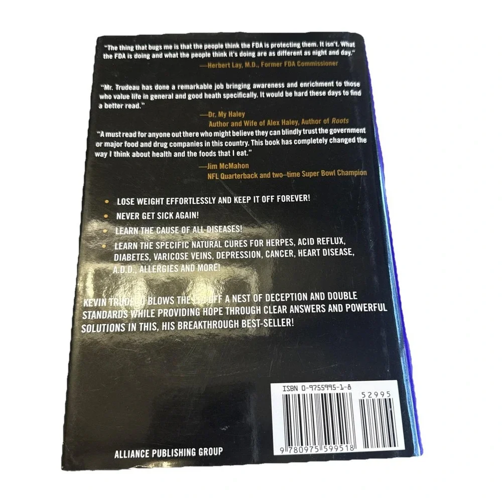 Natural Cures They Don't Want You to‎ Know About by Kevin Trudeau (2004)